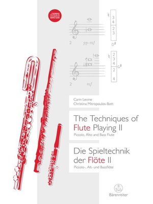 cover image of The Techniques of Flute Playing II / Die Spieltechnik der Flöte II